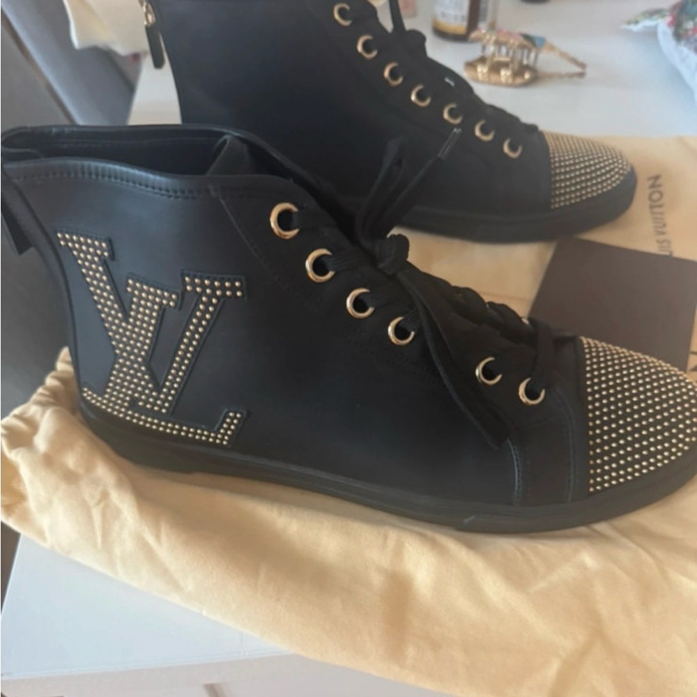 Louis Vuitton Studded High-Tops - Picture 2 of 9